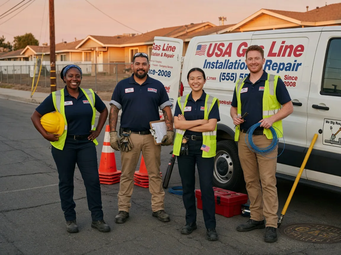 Gas Line Installation company in Holmes, PA